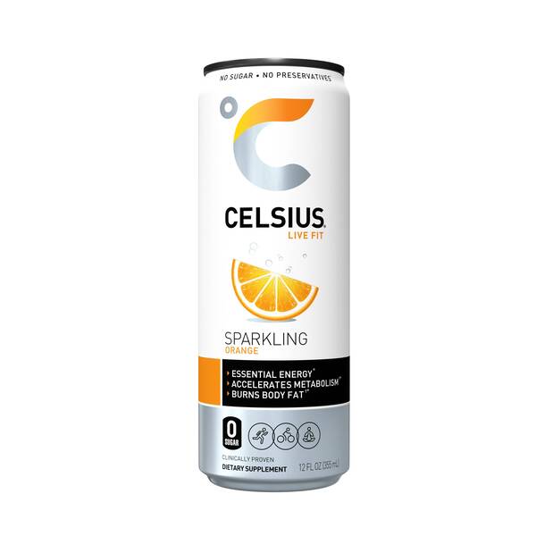 CELSIUS Sparkling Orange Image Of CELSIUS Sparkling Orange SKU: 320096