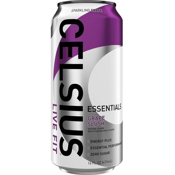 CELSIUS Essentials Grape Slush Image Of CELSIUS Essentials Grape Slush SKU: 325363