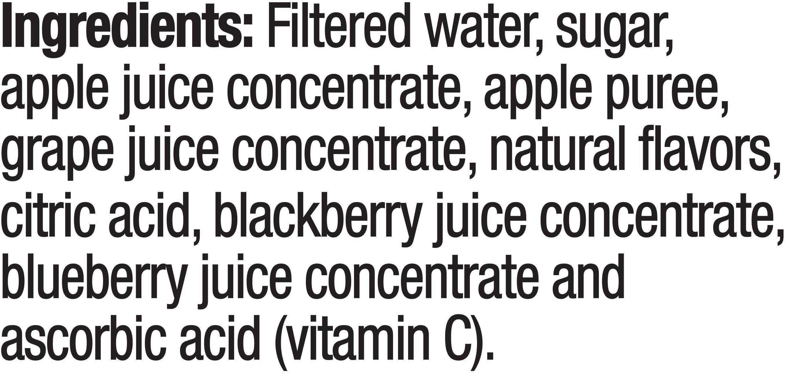 Image describing nutrition information for product Tropicana Pure Premium Summer Berry Bliss